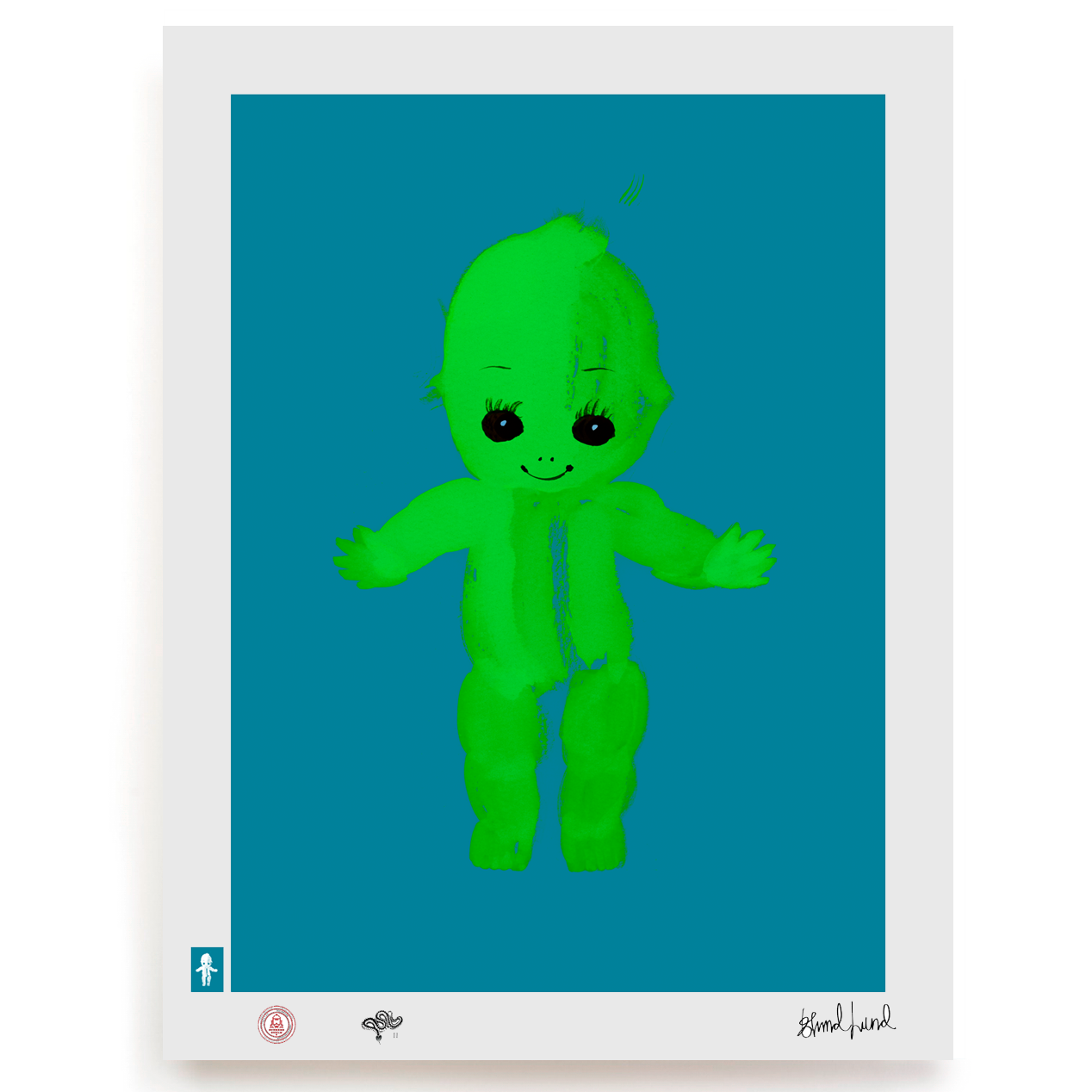 BLUNDLUND.CO.,LTD FINE ART PRINT - QP GB / LIMITED EDITION