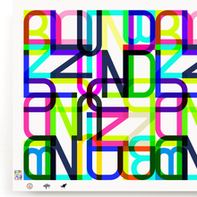 Load image into Gallery viewer, BLUNDLUND.CO.,LTD FINE ART PRINT - LETTERS  / LIMITED EDITION
