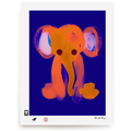 BLUNDLUND FINE ART PRINT - LUMUMBA / LIMITED EDITION OF 250
