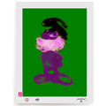 BLUNDLUND.CO.,LTD FINE ART PRINT - OK LILAC GREEN / LIMITED EDITION OF 250