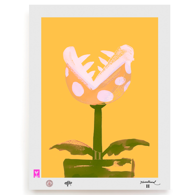 BLUNDLUND.CO.,LTD FINE ART PRINT - SWEEET ORANGE YELLOW  / LIMITED EDITION OF 250