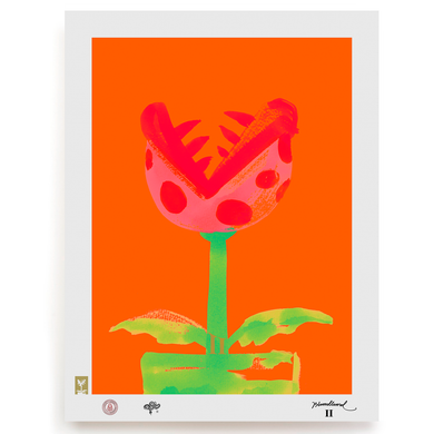 BLUNDLUND.CO.,LTD FINE ART PRINT - SWEEET RED ORANGE / LIMITED EDITION OF 250