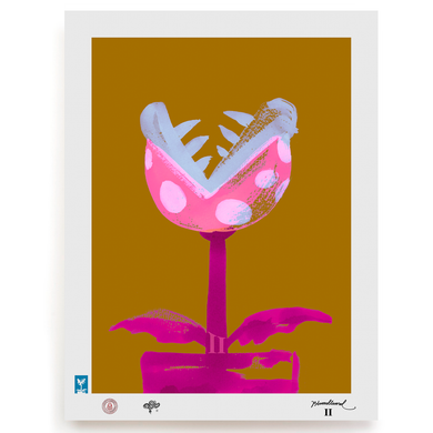 BLUNDLUND.CO.,LTD FINE ART PRINT - SWEEET PINK BROWN / LIMITED EDITION OF 250