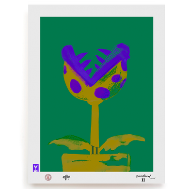 BLUNDLUND.CO.,LTD FINE ART PRINT - SWEEET LILAC GREEN / LIMITED EDITION OF 250