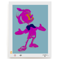BLUNDLUND.CO.,LTD FINE ART PRINT - VOJLA PINK BLUE / LIMITED EDITION OF 250