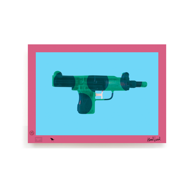 BLUNDLUND.CO.,LTD FINE ART PRINT - UZI / LIMITED EDITION