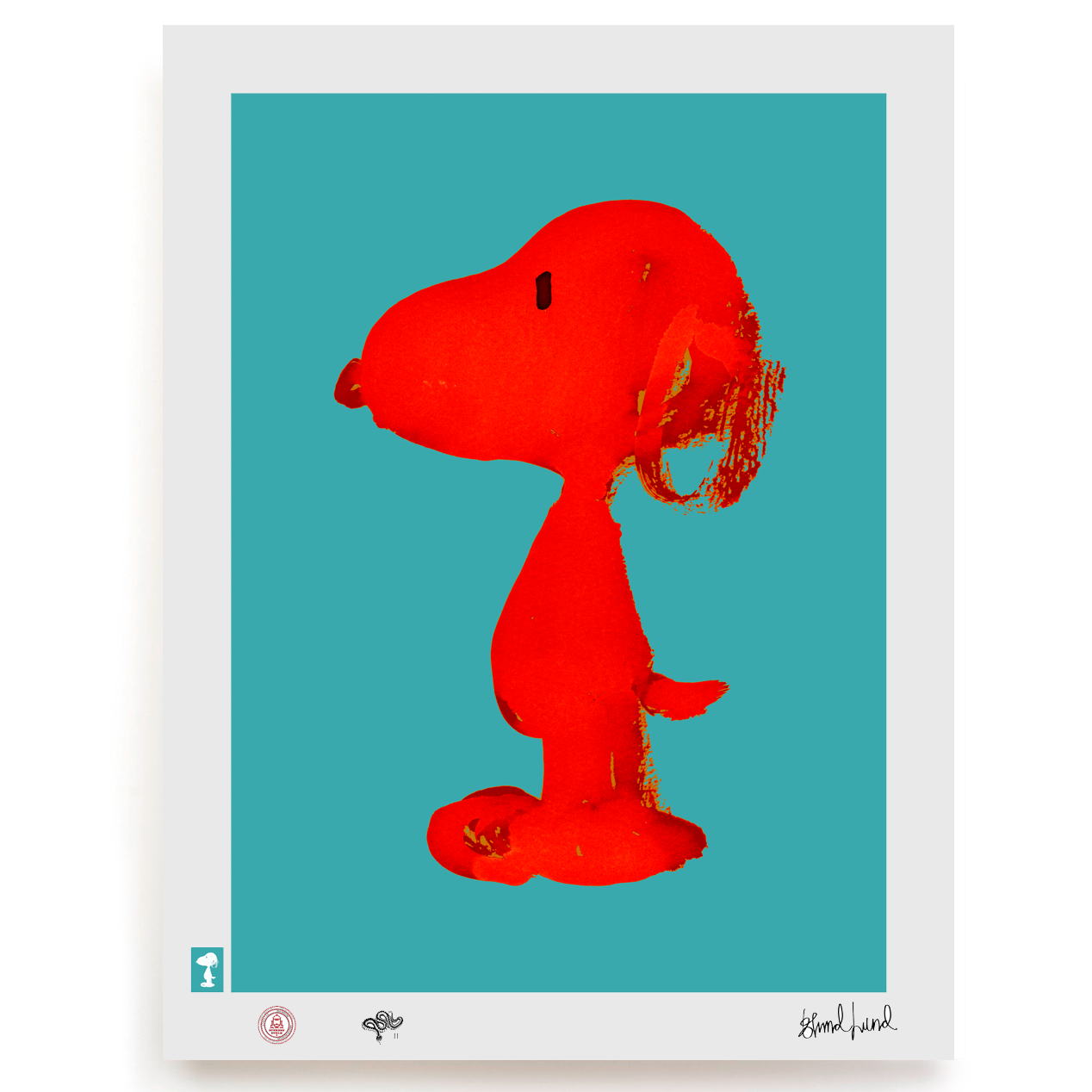 BLUNDLUND.CO.,LTD FINE ART PRINT - DOUGH TR / LIMITED EDITION