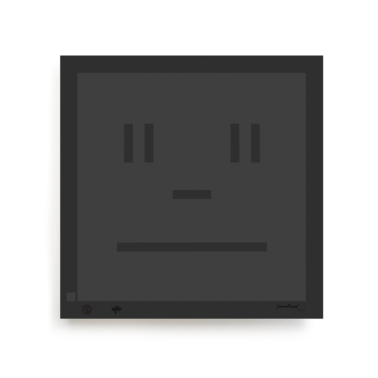 BLUNDLUND.CO.,LTD FINE ART PRINT - MR BLACK II / LIMITED EDITION OF 250