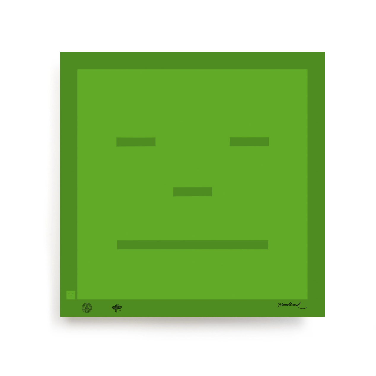 BLUNDLUND.CO.,LTD FINE ART PRINT - MR GREEN / LIMITED EDITION OF 250