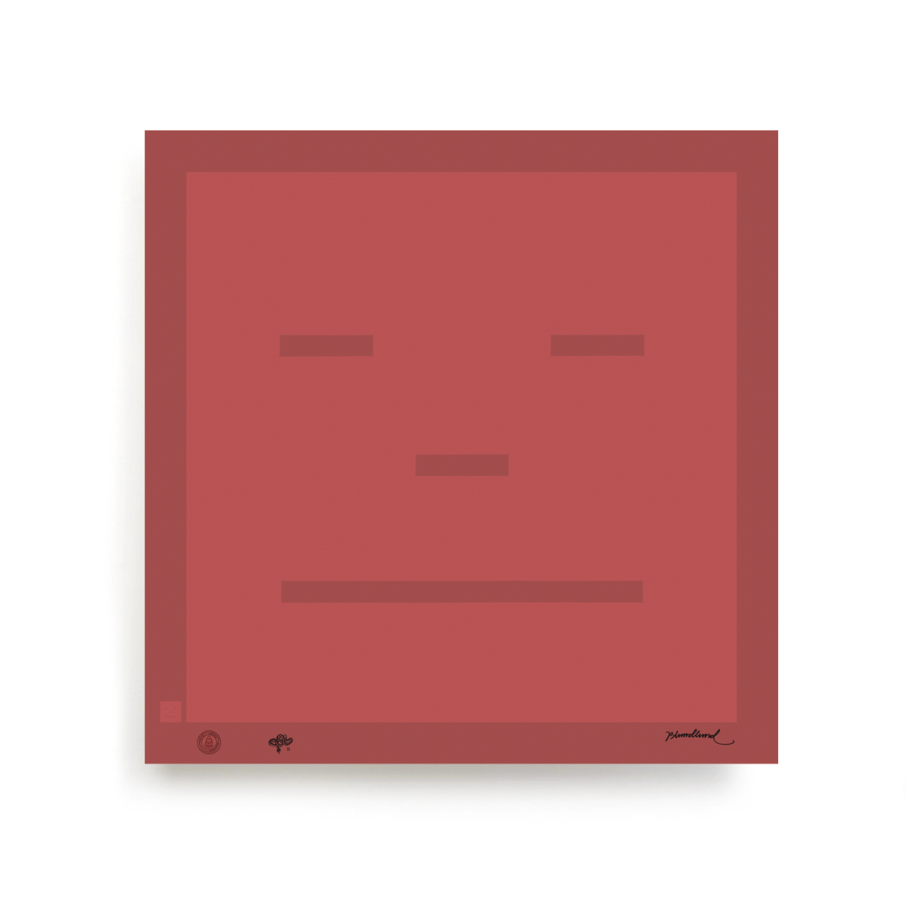 BLUNDLUND.CO.,LTD FINE ART PRINT - MR RED / LIMITED EDITION OF 250