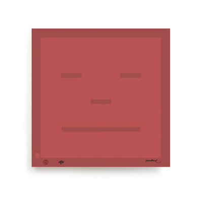 BLUNDLUND.CO.,LTD FINE ART PRINT - MR RED / LIMITED EDITION OF 250