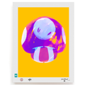 BLUNDLUND.CO.,LTD FINE ART PRINT - NIJCE LILAC YELLOW / LIMITED EDITION OF 250
