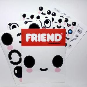MAKEAFRIEND STICKERS - FRIENDSWITHYOU