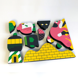 HEDOF - WODDEN ART BLOCKS #SET2 / THE JAUNT