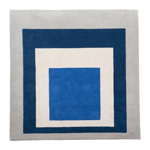 Load image into Gallery viewer, RUG / JOSEF ALBERS X CHRISTOPHER FARR - HOMAGE TO THE SQUARE 1962
