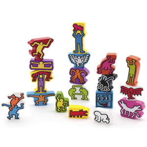 KEITH HARING / WODDEN BLOCKS