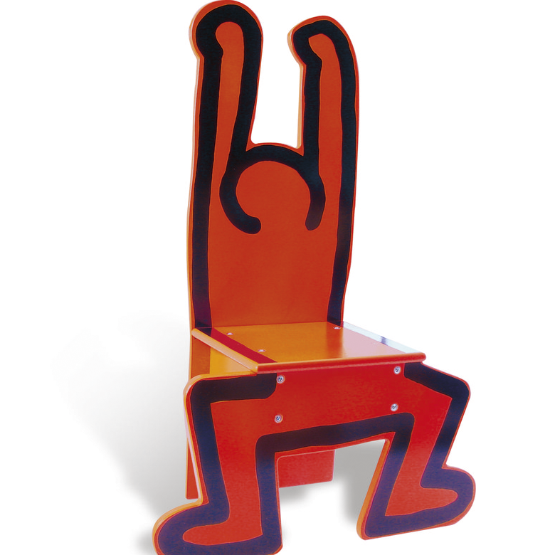 KEITH HARING - RED CHAIR / VILAC