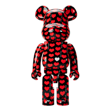 Load image into Gallery viewer, BE@RBRICK 1000% - HIDE BLACK HEART / MEDICOM TOY
