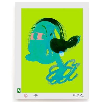 BLUNDLUND.CO.,LTD FINE ART PRINT - WEIL BLUE GREEN / LIMITED EDITION OF 250