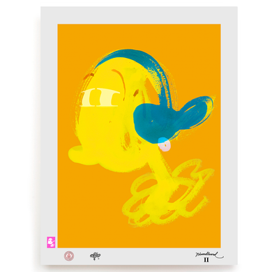 BLUNDLUND.CO.,LTD FINE ART PRINT - WEIL YELLOW YELLOW / LIMITED EDITION OF 250