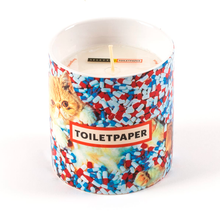 Load image into Gallery viewer, TOILETPAPER SCENTED CANDLE - CATS &amp; PILLS / SELETTI
