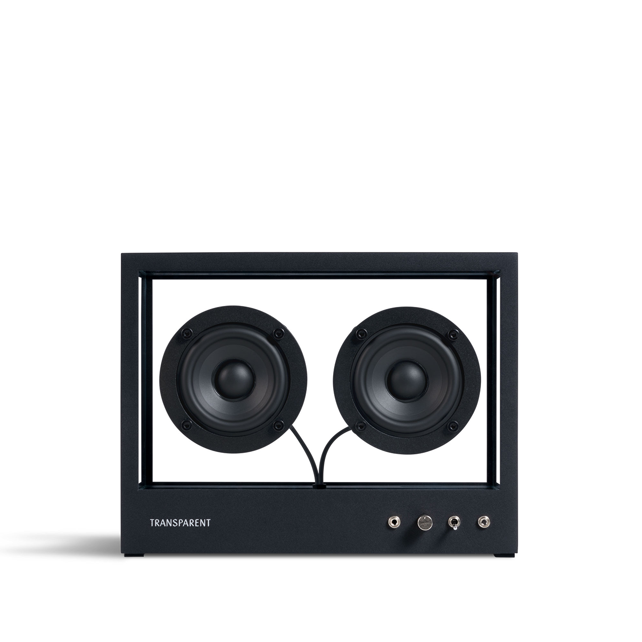 SMALL TRANSPARENT SPEAKER / BLACK