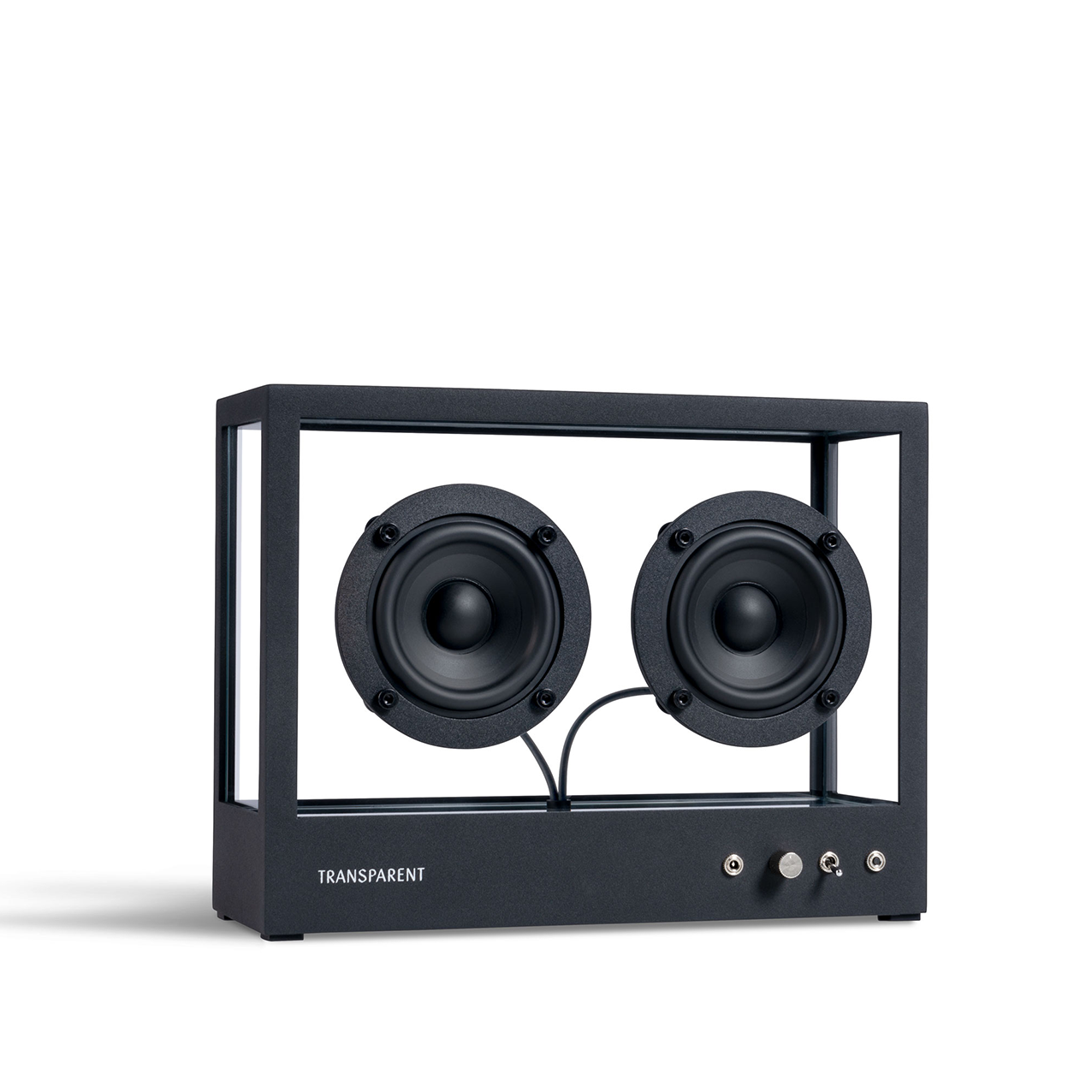 SMALL TRANSPARENT SPEAKER / BLACK