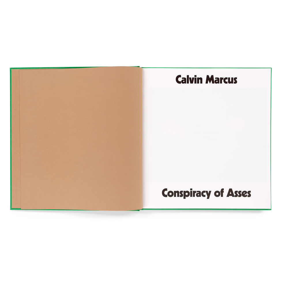 CALVIN MARCUS - CONSPIRACY OF ASSES / TRIANGLE BOOKS