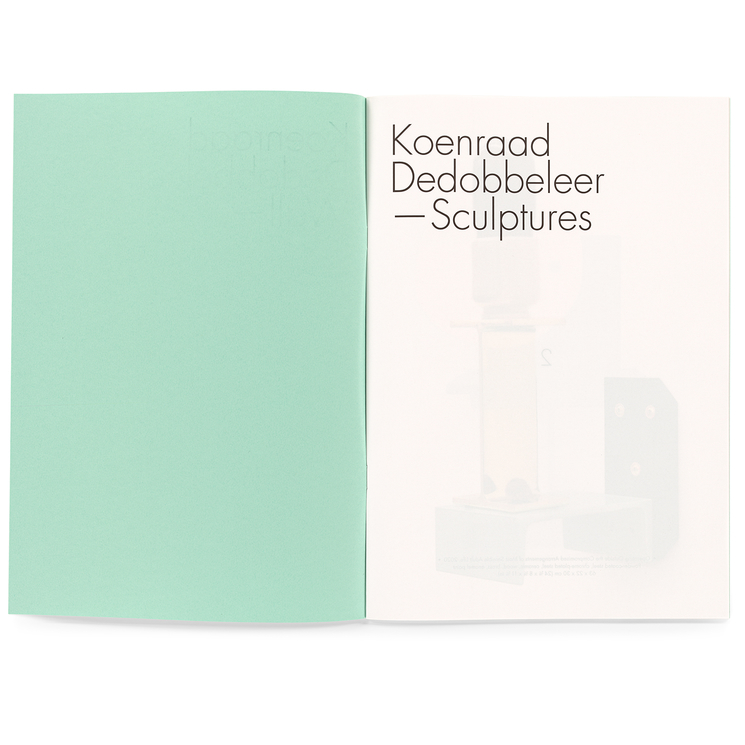 KOENRAAD DEDOBBELEER - WALL / TRIANGLE BOOKS