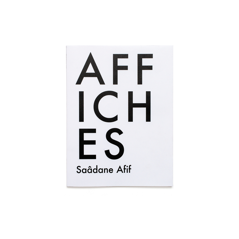 SAÂDANE AFIF - AFFICHES / TRIANGLE BOOKS