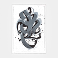 NIELS SHOE MEULMAN - UNAMBIDEXTROUS SHOE BLACK / METALLIC GREY - UNRULY / FINE ART PRINT
