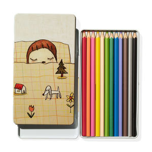 YOSHITOMO NARA COLORED PENCILS SET / MOMA